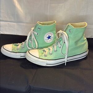 Converse Green High-Top Sneakers